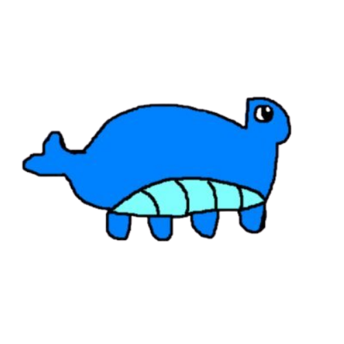 Willy the whale doodle